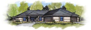 Plan 2128 Home Elevation - Buster Built Homes
